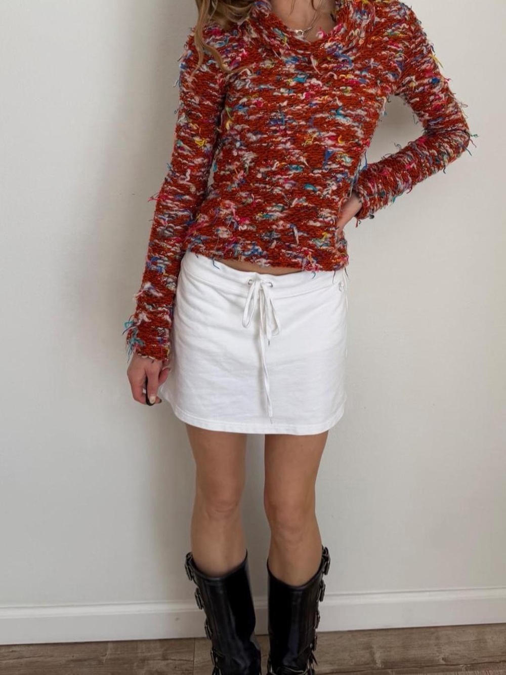 Vintage Miss Sixty multicolored sweater Size M - Picture 6 of 6